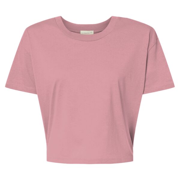 Women's Cotton Jersey Go-To Headliner Crop Tee Thumbnail