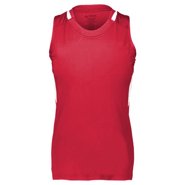 Girls Crossover Sleeveless T-Shirt Thumbnail