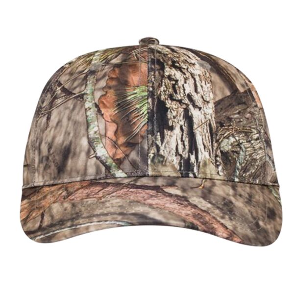 Structured Camo Hook-And-Loop Adjustable Cap Thumbnail