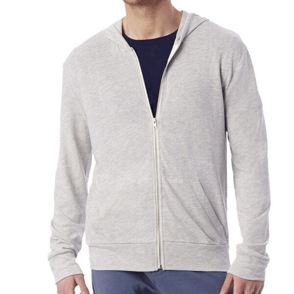 Unisex Eco-Jersey™ Zip Hoodie Thumbnail