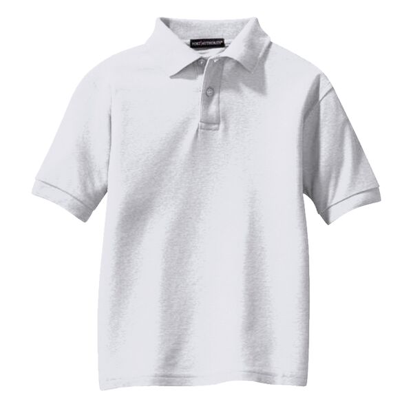 Adult 5.6 oz. SpotShield™ Jersey Polo Thumbnail