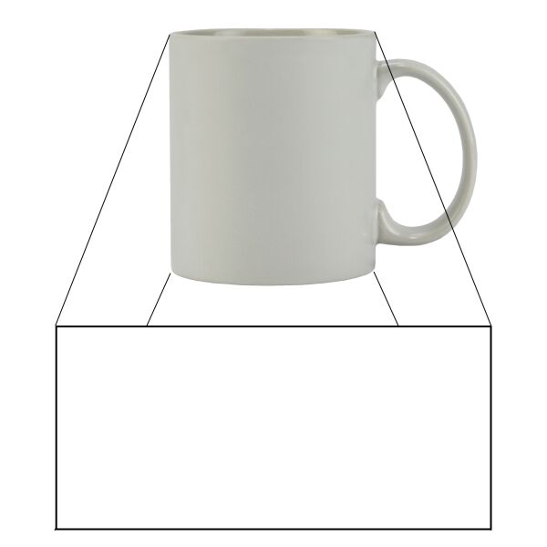 11 oz Ceramic Mug, UV Protected, FDA Compliant, Microwave and Dishwasher Safe Thumbnail